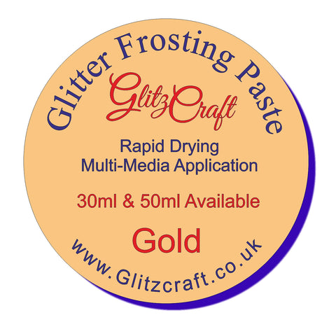 Gold Frosting Paste (50ml or 30ml pouch)