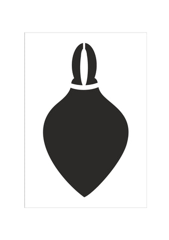 CLEARANCE - Elongated Bauble Mask