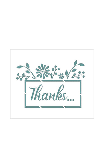 CLEARANCE - Floral Sentiments - Thanks Flower Box