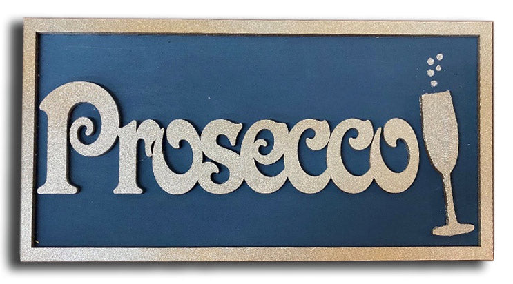 Instructions to Make an MDF Prosecco Plaque