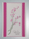 2 layer cherry blossom stencil