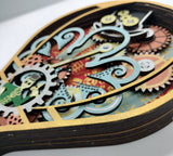 MDF steampunk layered Hot Ait Balloon