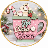 Hot cocoa baubles / ornaments