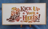 The Western COLLECTION stencils and MDF