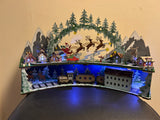 MDF Christmas Train scene