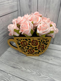 MDF tea cups