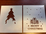 2 Layer Christmas Tree Merry Christmas