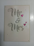 CLEARANCE - Mr and Mrs stencil