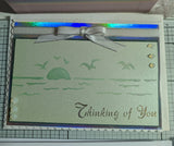 Beach Stencil and glitter pastes pack