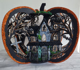 MDF 3D Halloween Pumpkin