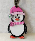 MDF penguin ornaments in choice of styles