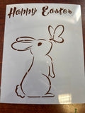 Happy Easter Rabbit with Butterfly