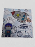 Spaceman stencil set