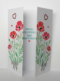 DL poppy stencil - small flowers big happiness