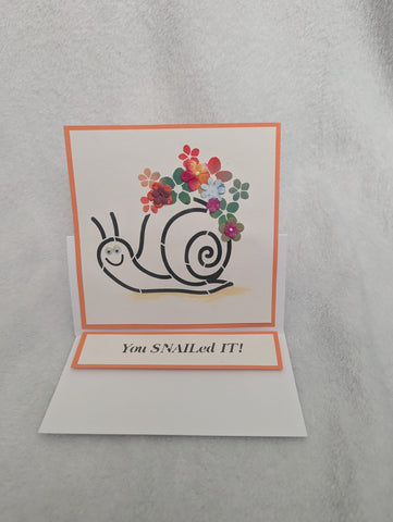 You SNAILED it stencil