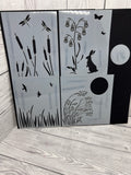 Nature stencil pack