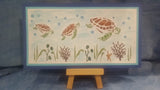 Beach Stencil and glitter pastes pack
