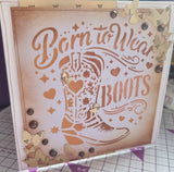 The Western COLLECTION stencils and MDF