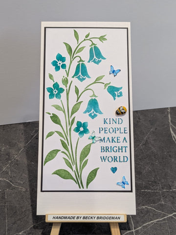 DL bluebell - kind people make a bright world