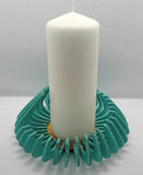 NEW curved candle set of 3