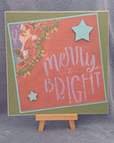 CLEARANCE - Merry and Bright stencil