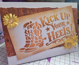 The Western COLLECTION stencils and MDF