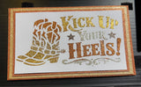 The Western COLLECTION stencils and MDF