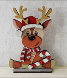Gorgeous MDF standing Reindeer , 4 designs