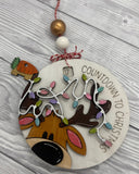 MDF countdown large ornaments