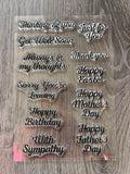 Brand new Stamp sets