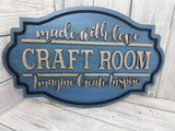 MDF gorgeous sign Kitchen, Craft Room, Sewing room, Laundry