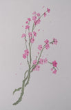 2 layer cherry blossom stencil