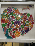 Diamond Art heart canvas