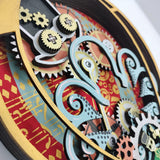MDF steampunk layered Hot Ait Balloon