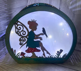 MDF fairy lanterns in choice of. 3 designs
