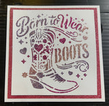 The Western COLLECTION stencils and MDF