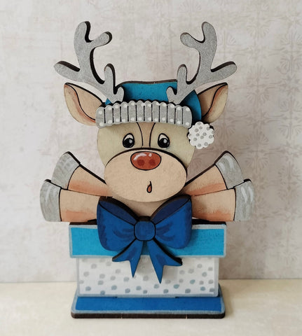 Gorgeous MDF standing Reindeer , 4 designs