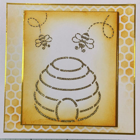 Beehive stencil
