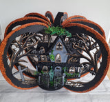 MDF 3D Halloween Pumpkin