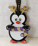 MDF penguin ornaments in choice of styles