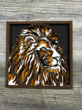 MDF layered lion