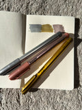 Gorgeous metallic water based markers