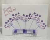 Happy Birthday Bubble Flower