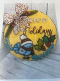Happy Holidays Christmas Wall Plaque