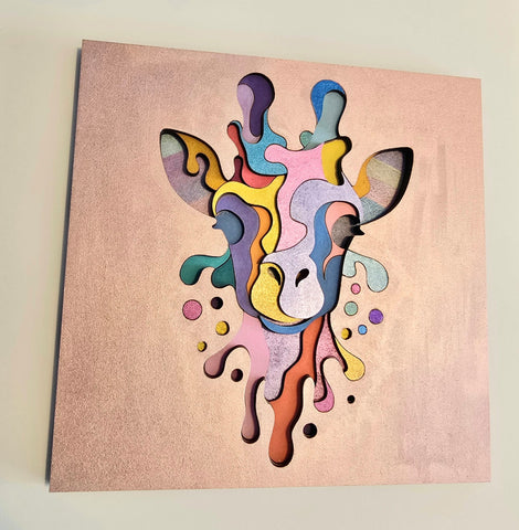 MDF layered Giraffe