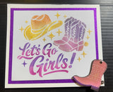 The Western COLLECTION stencils and MDF