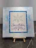 Large Snowflake stencils- 4 designs