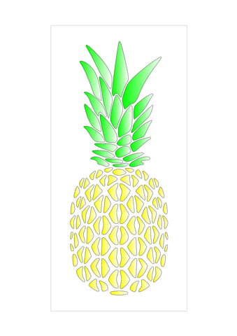 DL Pineapple Stencil