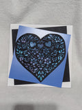 Gorgeous heart stencils in a choice of 3 designs