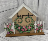 MDF love grows here sign